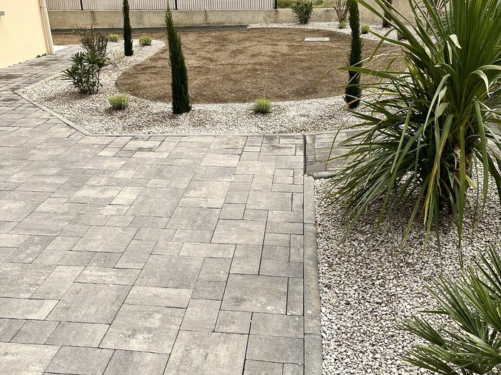 Aménagement gazon Bouvron Chantier 11